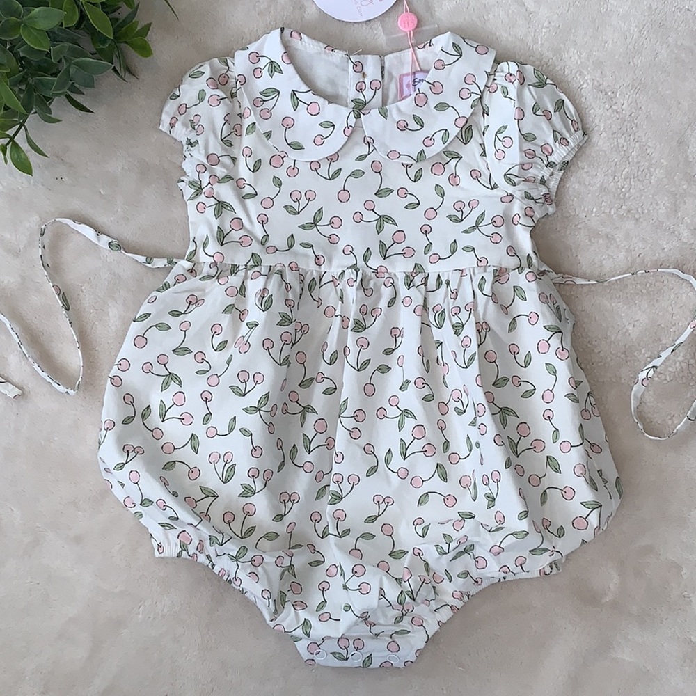 NWT Sweet Honey Cherry in Pink Classic Bubble 18M